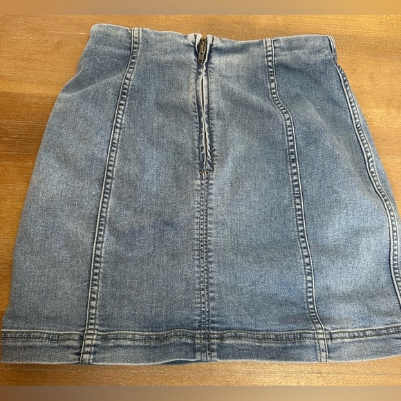 Free People Denim Mini 4 - Picture 5 of 7